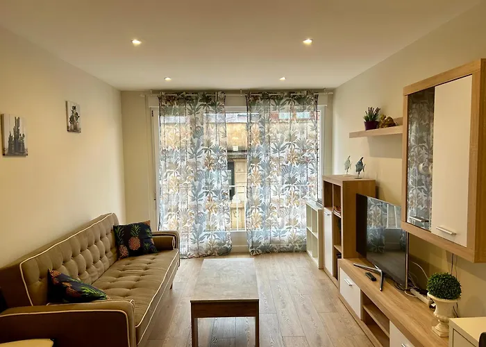 Centrico Junto A La Playa De San Lorenzo Apartment